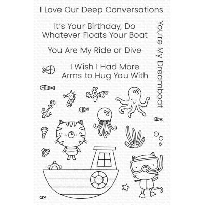 My Favorite Things Clear Stamps - Ride Or Dive